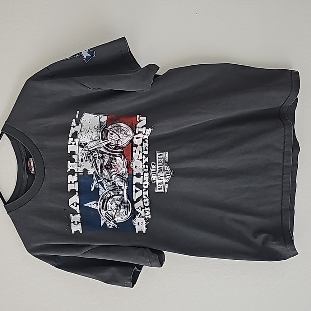 Harley Davidson Forth Worth Texas Men's Tshirt Size Large